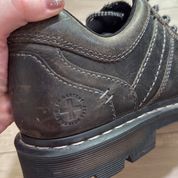 Dr. Martens Lexington Lace Up Leather Oxford Shoe 9 PC080 Buckle - Picture 6 of 8